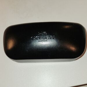 Coach Black Glasses Case , Good Condition